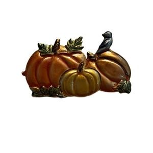 Pumpkin pin - Ready for Halloween & Thanksgiving